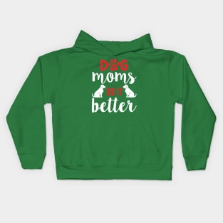 Dog mom's do it better Kids Hoodie